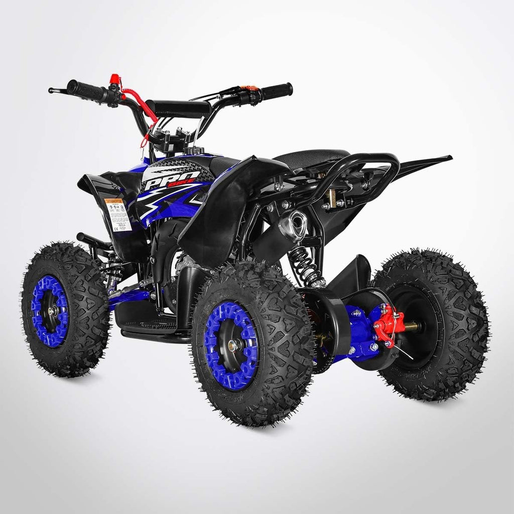 Pocket Quad TIRAX 49 - Mini Quad Enfant 50cc - Bleu