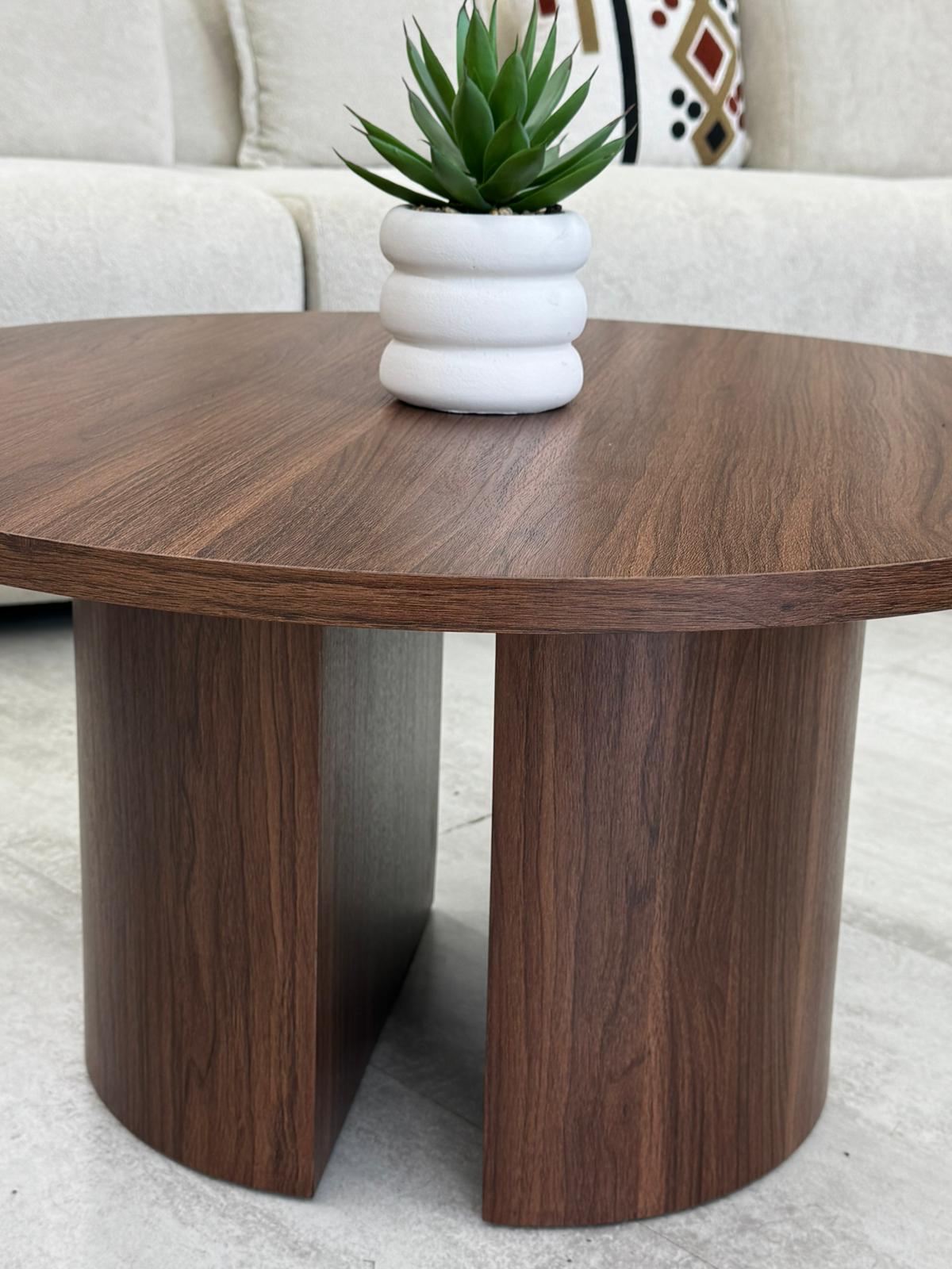 Table Basse Noyer 80cm