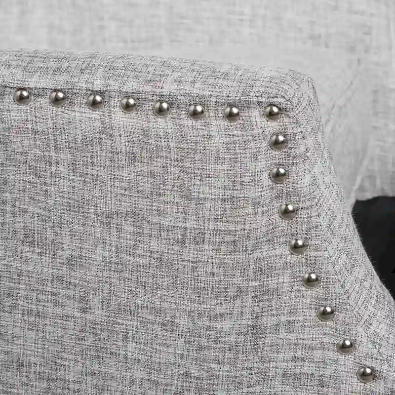 Fauteuil inclinable à dossier haut, rembourré, style classique, pour salon