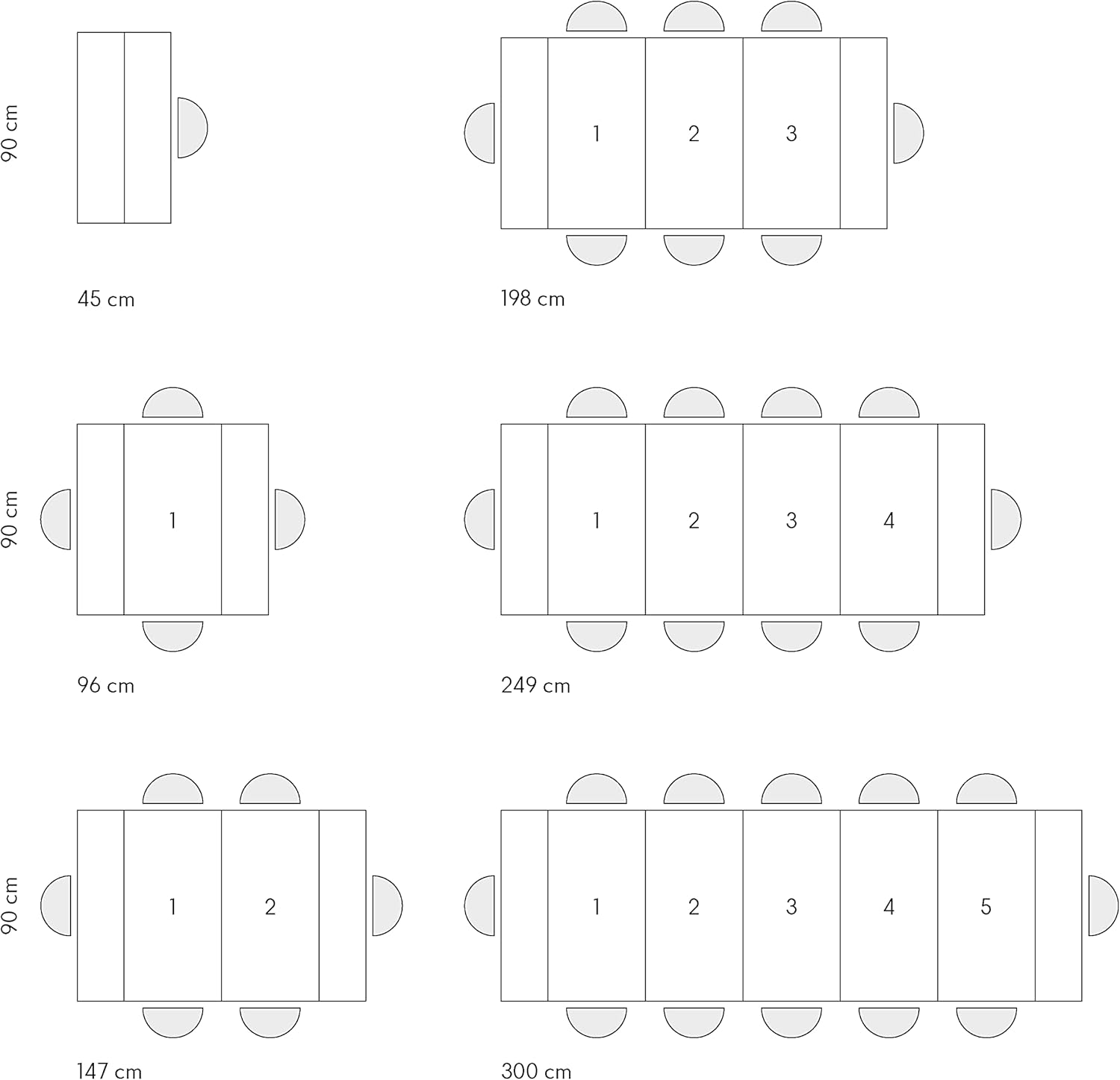 PAZZO DESIGN, Table Console Extensible avec Porte Rallonges Elvire, Chêne Rustique, Jusqu'à 12 Places, Table Console Cuisine, Made in Italy, De 45 à 300 cm - id_1931