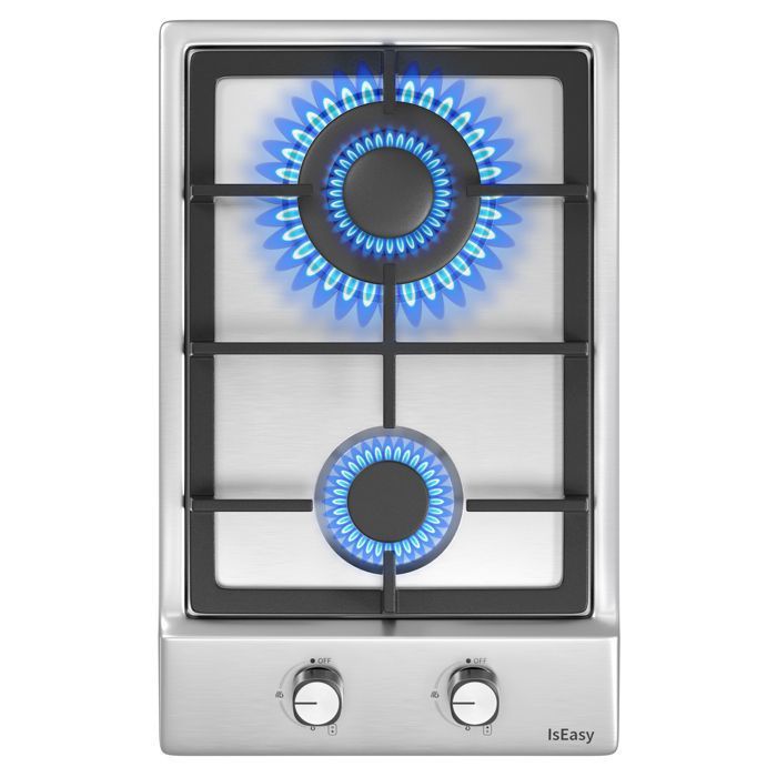 Plaque de cuisson gaz IsEasy MGBS-314A 4 feux Inox