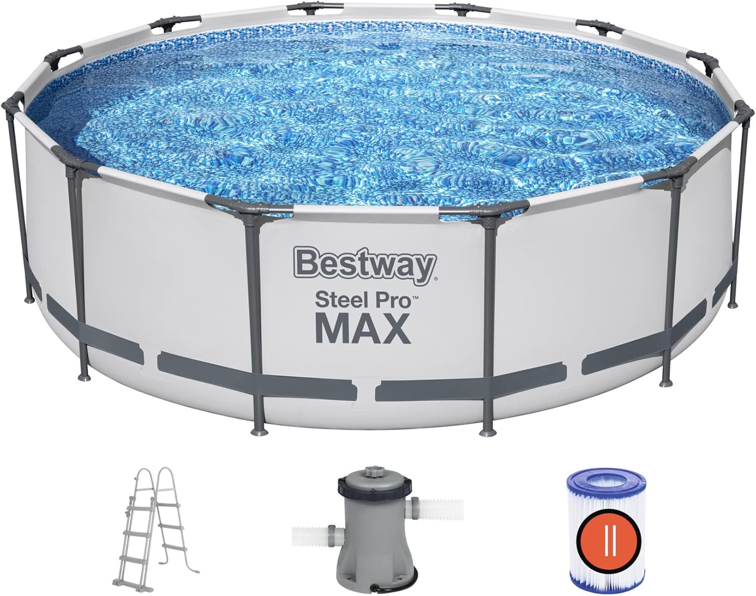 Bestway Steel Pro Max Kit Piscine Hors Sol 3,66 x 1,00 m