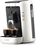 Philips Domestic Appliances CSA260/11 Senseo Maestro Machine Ã€ Café Dosettes Avec Réservoir D'Eau De 1,2 Litre, Sélection L'Intensité Du Et Fonction Mémo, Produit Vert, Couleur : Blanc
