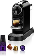 De'Longhi Nespresso CitiZ EN167.B, Machine à Café en Capsules, Machine à Café pour une Tasse, Design Compact, Pression 19 Bar, 2 Tailles de Tasses, Ensemble de Bienvenue Inclus, Noir(Noir)