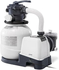 Intex SX2100 Plus Pompe de filtre à sable W/RCD (220-240 V) 26656GS (débit de la pompe : 7,9 m³/h)