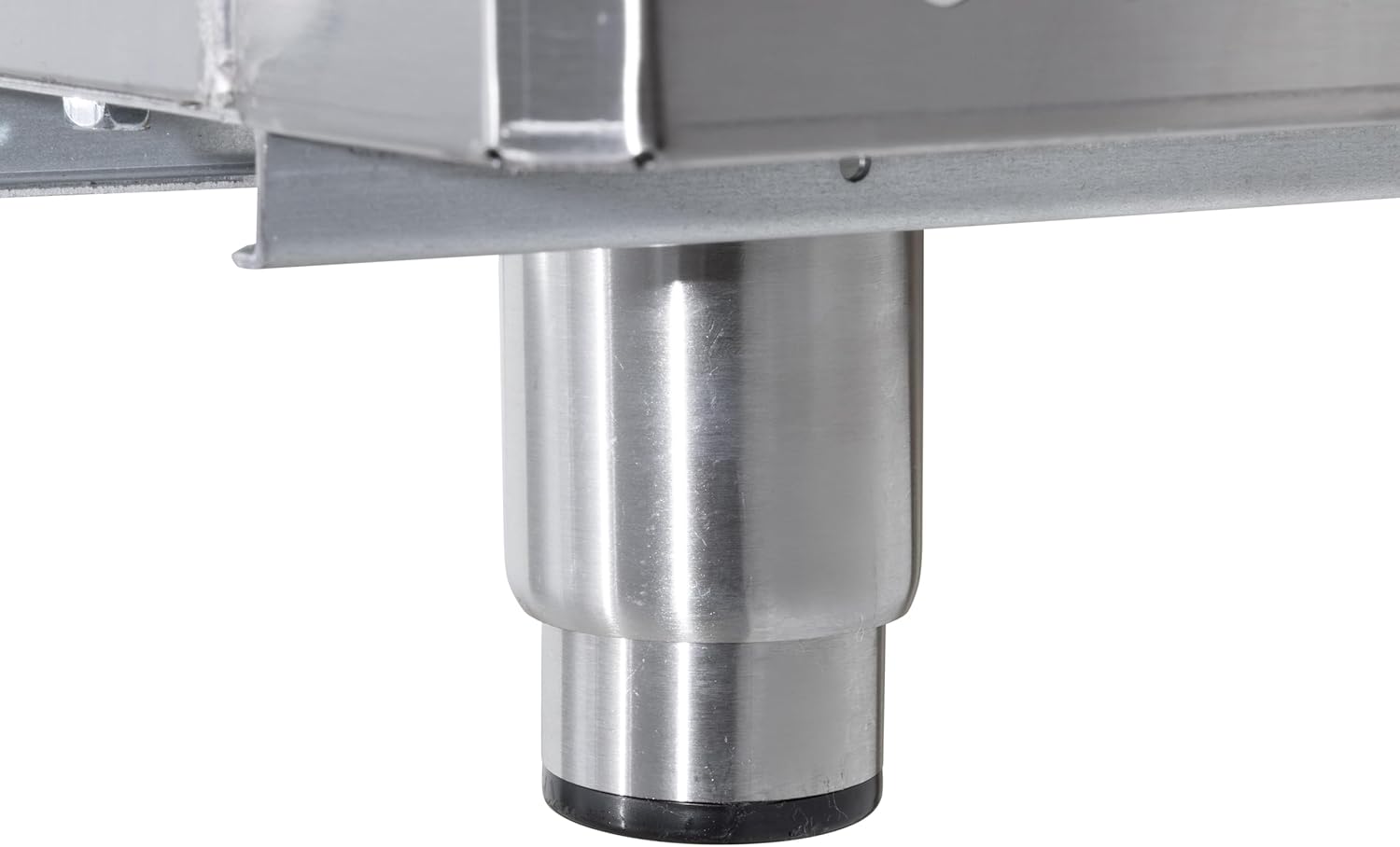 METRO Professional Réfrigérateur pro GRE6600S, Inox, 77.5x72x188.5cm, 380L, Réfrigération par air, 300W, avec serrure, 5 clayettes réglables, argenté