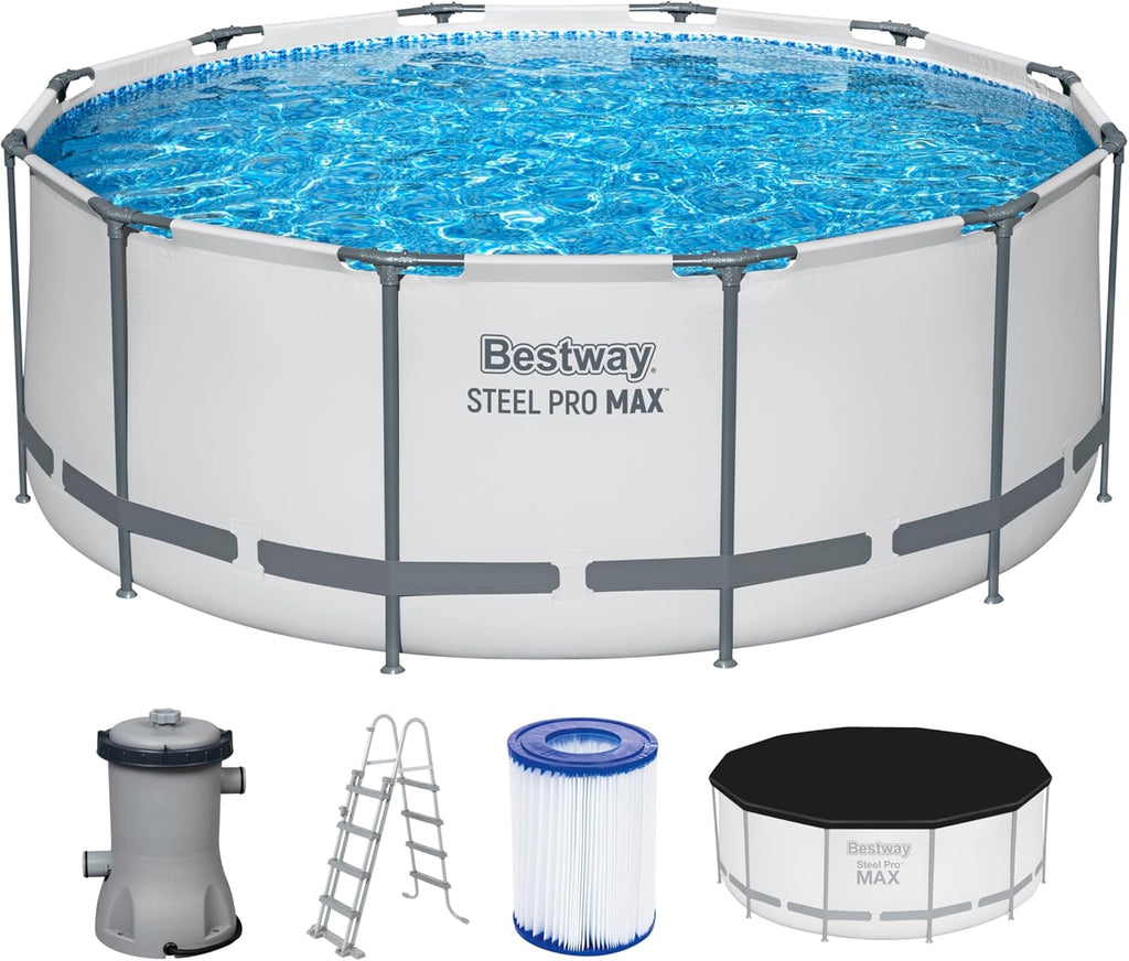 Bestway Ensemble de piscine Steel Pro MAX Rond 366x122 cm