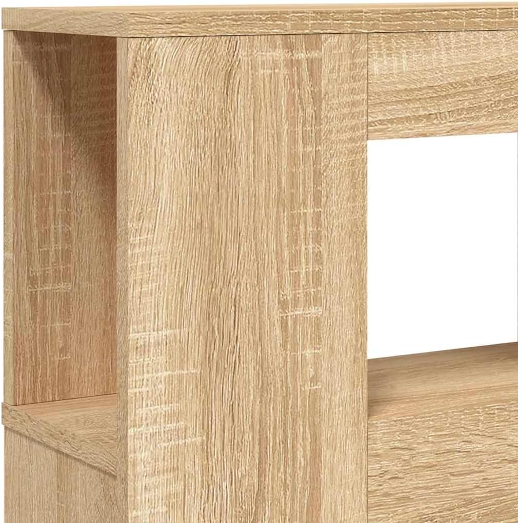 Générique Tête de lit à LED chêne Sonoma 200x18,5x103,5cm Bois ingénierie,Meubles,Lits & Accessoires,Têtes et Pieds de lit,Brun,27.5 KG,837367