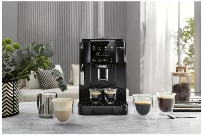 De'Longhi ECAM220.21.B Magnifica S Start Machine à café automatique, design compact, parfait pour espresso et cappuccino