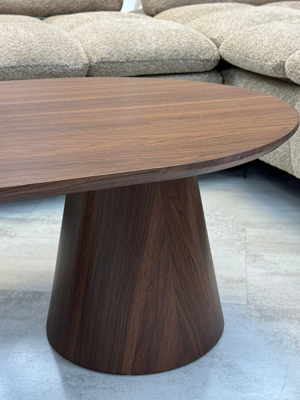 Table basse noyer 1m20