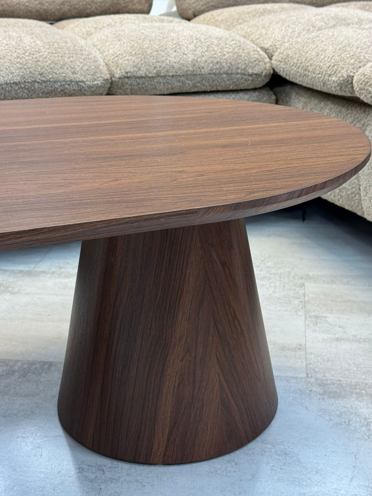 Table basse noyer 1m20