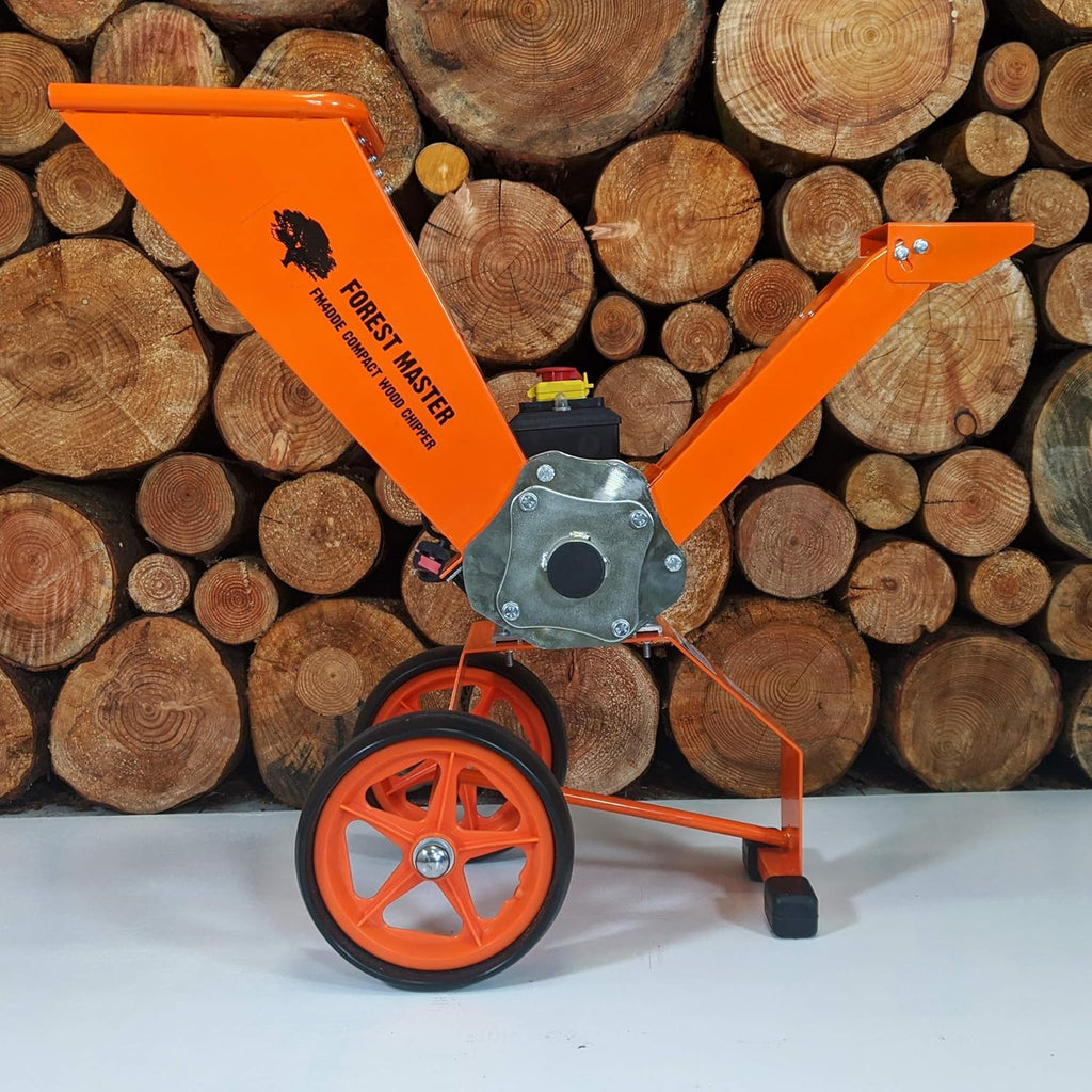 Forest Master FM4DDE broyeur de Jardin électrique 2800 W 4 CV pour Branches, Feuilles de Bois