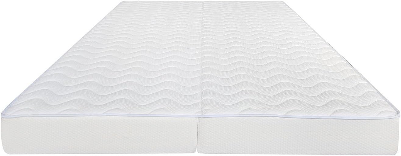 Vente-unique - Matelas clic-clac 130×190 cm ROOMIE de YSMÉE – Grand Confort épaisseur 16 cm, Mousse Haute qualité pour Soutien équilibré, idéal canapé-lit et Couchage Quotidien, Fabrication Robuste