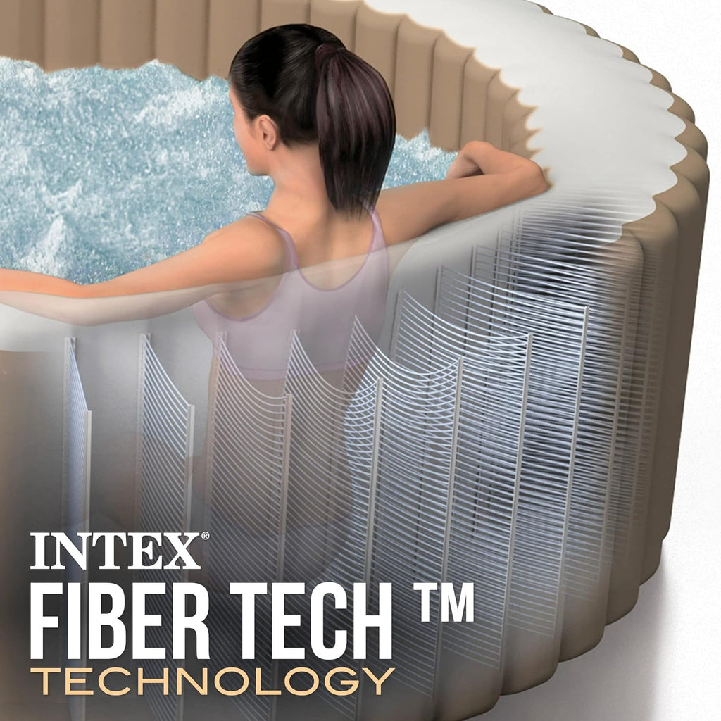 Intex Pure Spa Sahara 4 Places 28426EX Beige