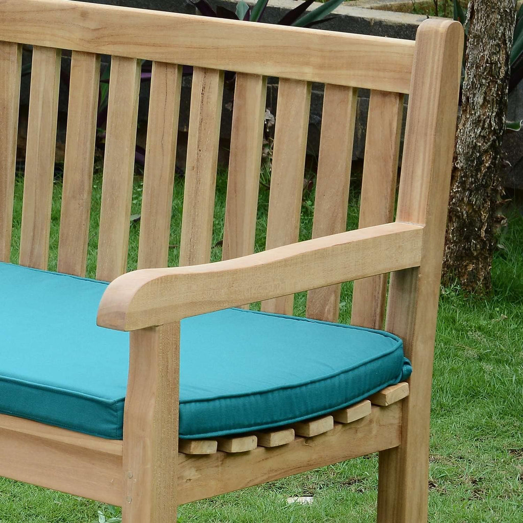Teck'Attitude Banc en Teck Massif Notting Hill 130 cm