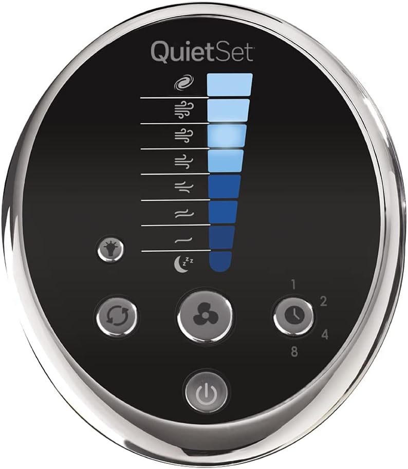 Honeywell HYF290E4 Ventilateur Tour QuietSet Puissant et Ultra Silencieux-avec télécommande-HYF290E, Noir