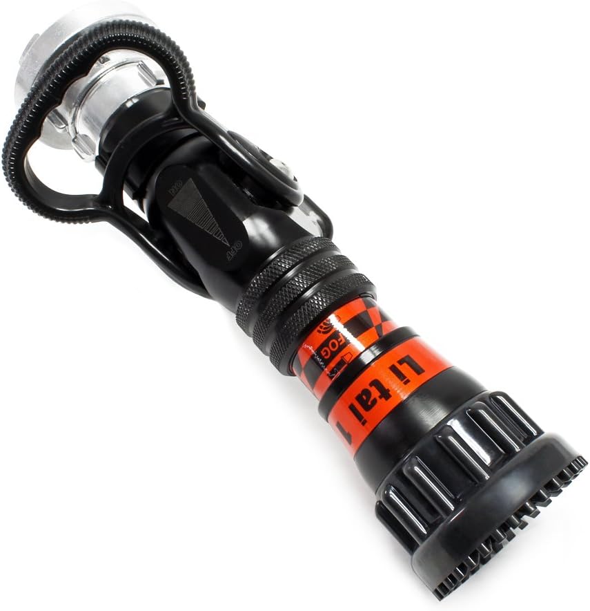 Wiltec Lance d'incendie C2 - avec Jet creux réglable 150/180/300/450/660 l/min - matériel de Lutte contre l'incendie Tuyaux Sapeurs Pompiers Irrigation Arrosage