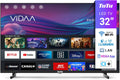 TuTu Smart TV 32 Pouces (80 cm) WiFi VIDAA Connectée Télévision sans Bord avec Triple Tuner(DVB-C/S2/-T2), VIDAA Remote App, Molotov, Netflix, Prime Video, Disney+, Youtube (TUV32HQ1B, 2024)