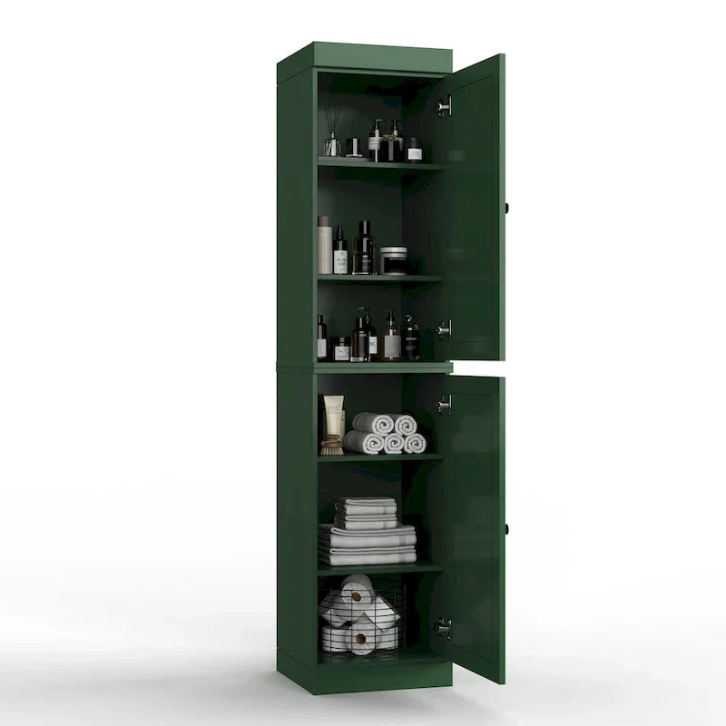 Meuble sous-vasque 100 % bois massif 42 cm avec portes en option par Palace Imports