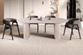 Table 'Lagos' 220 cm Ovale Décor Travertin Beige