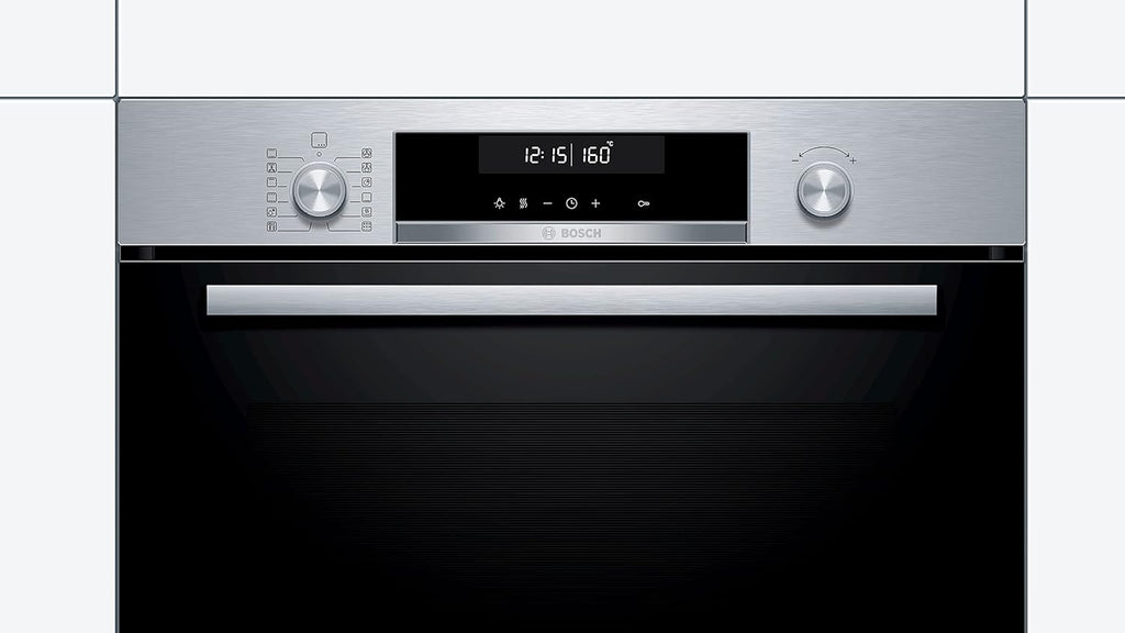 Bosch HBG5780S0 - Série 6, Four encastrable - Multi-fonctions - Pyrolyse - Grande capacité de 71 L - 3600 W - Inox