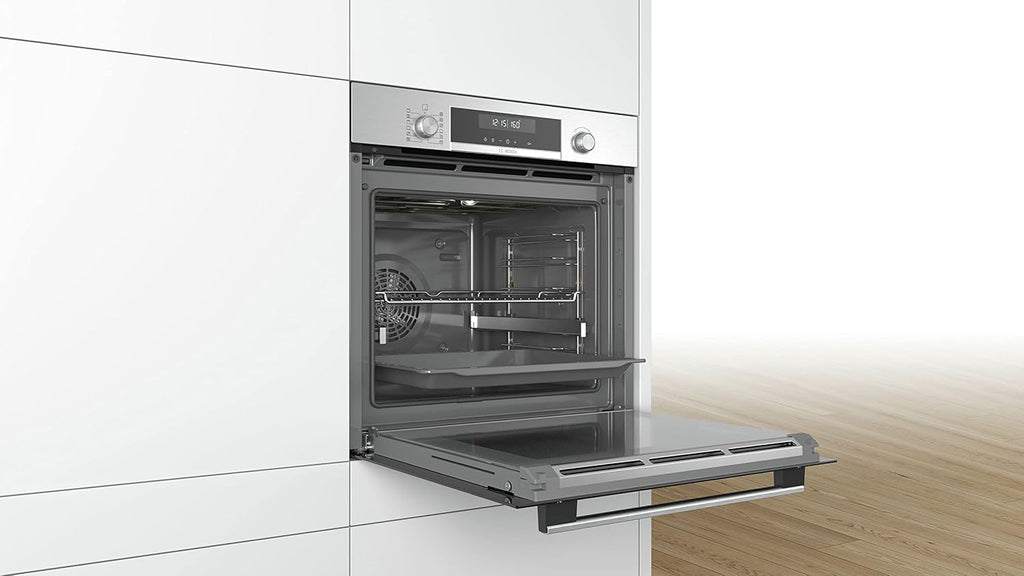 Bosch HBG5780S0 - Série 6, Four encastrable - Multi-fonctions - Pyrolyse - Grande capacité de 71 L - 3600 W - Inox