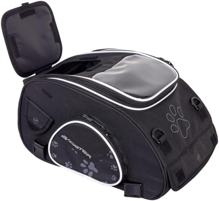 Sacoche de réservoir Bagster Puppy Small 20L Transport Animal de Compagnie Moto