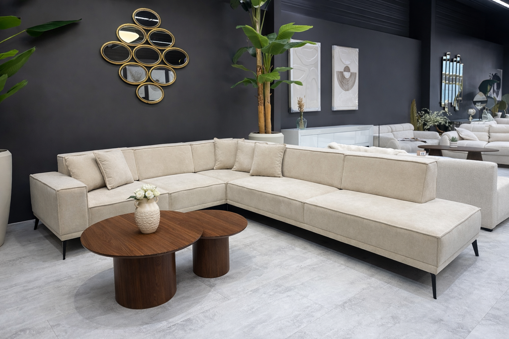 Canapé sur mesure KANA – Modulable, dossiers reculables, personnalisable